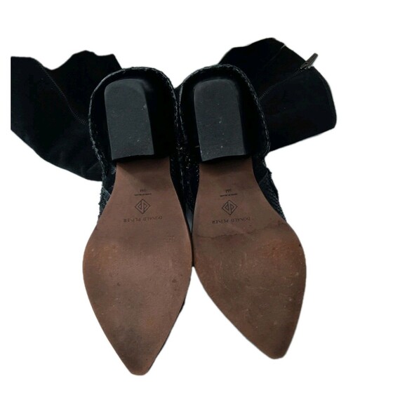 DONALD PLINER Kaydence Tall Black Boots Women's Size 9 M Knee High Retail $428 - Picture 10 of 11